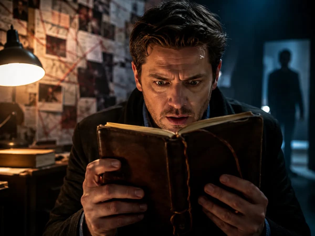 The Detective Discovered His Own Name in the Killer’s Journal