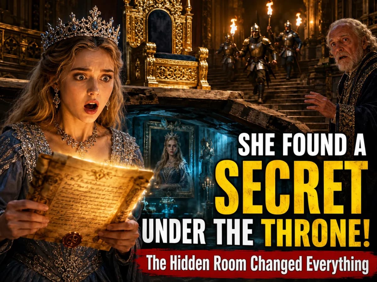 The Princess Found a Hidden Room Beneath the Throne