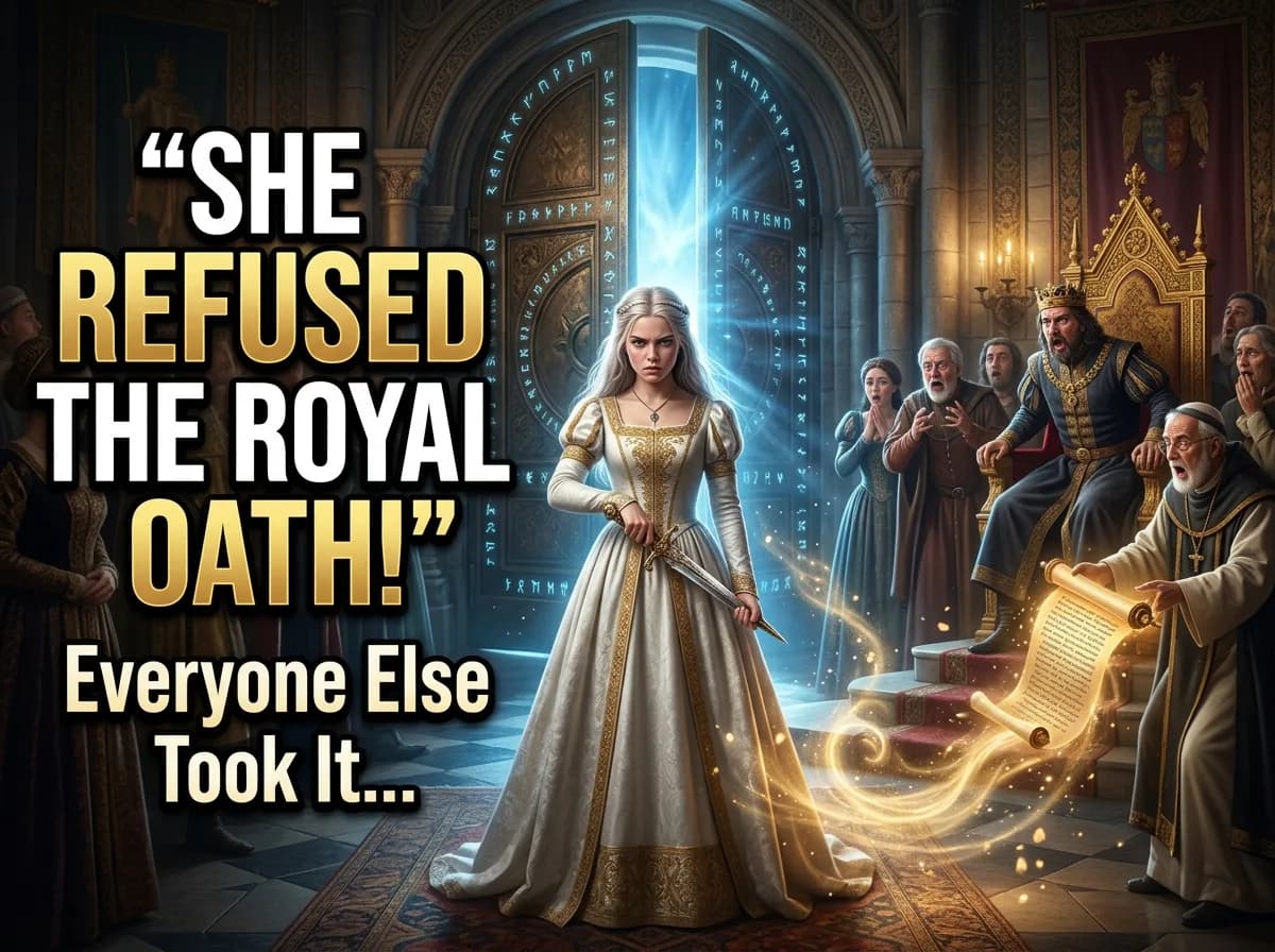 The Princess Refused the Royal Oath Everyone Had Taken