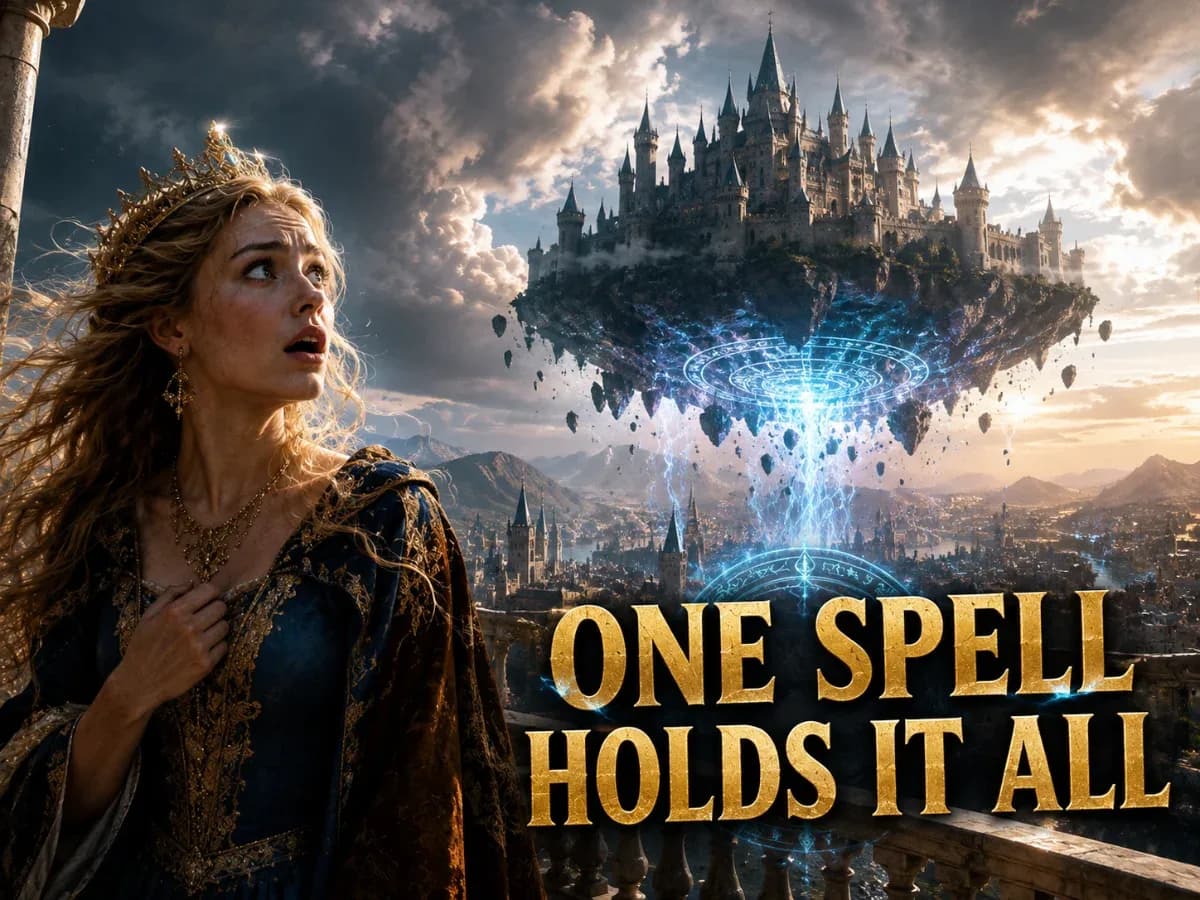 The Castle Never Touched the Ground—Until One Girl Discovered the Spell Keeping It Alive