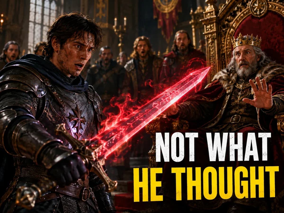 The Knight Drew His Sword to Save the King—Then Discovered It Was Enchanted to Kill Him