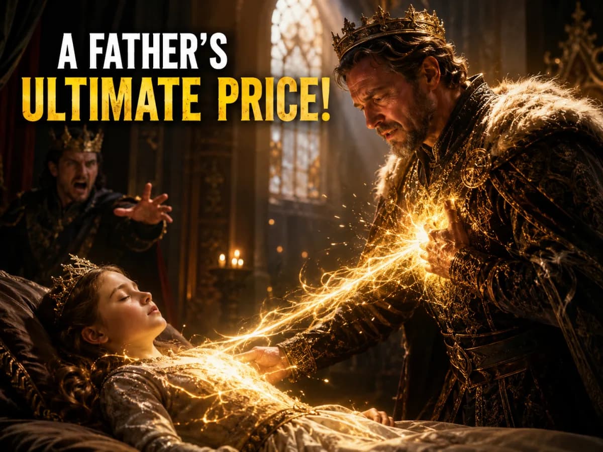 The King Sacrificed His Magic to Save His Daughter