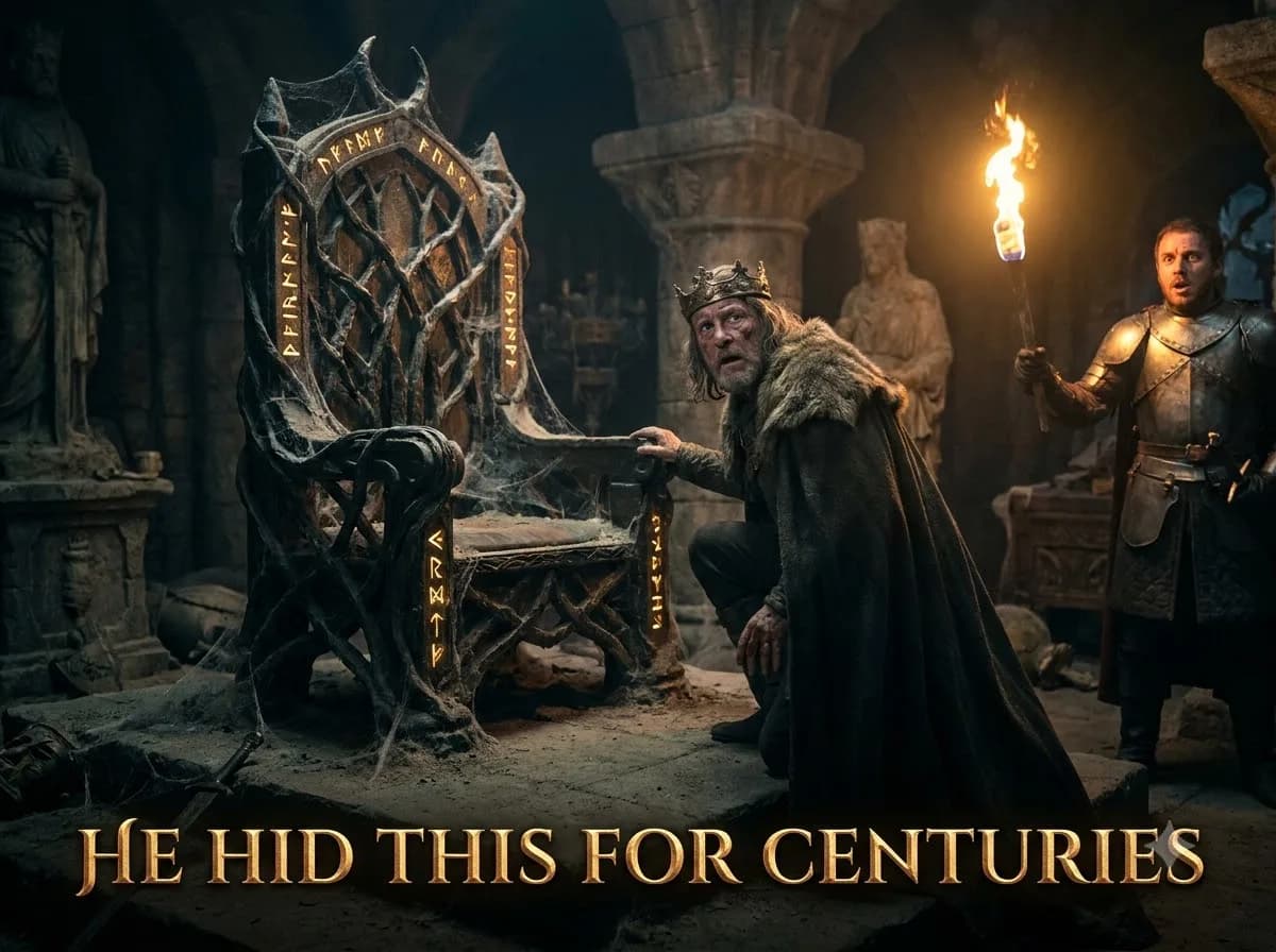 The King Found a Second Throne Hidden Beneath His Palace