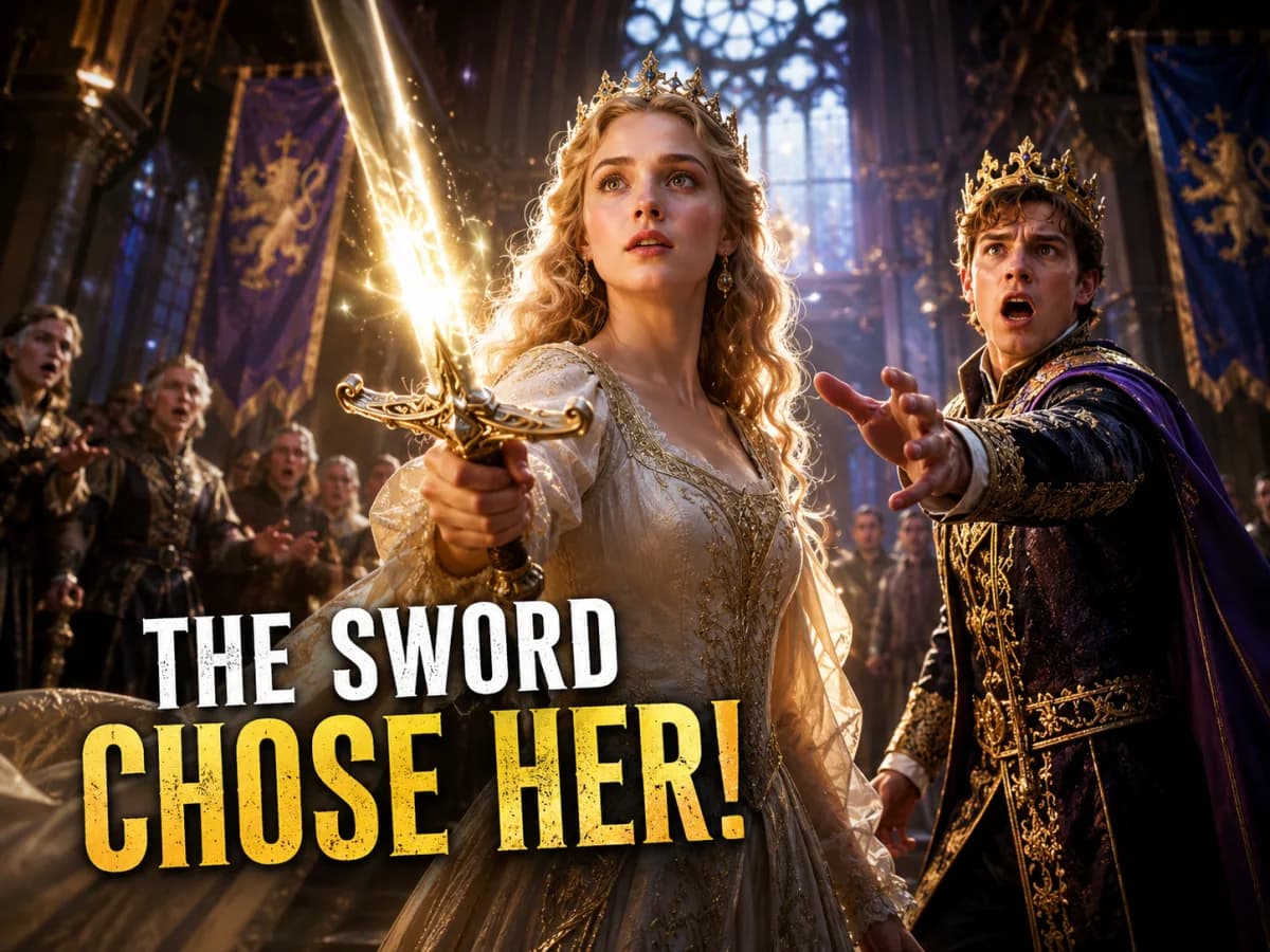 The Kingdom’s Ancient Sword Chose the Princess Instead of the Prince